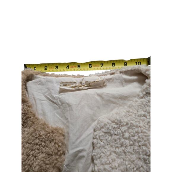 Womens Jen's Pirate Booty Faux Sherpa Coat Small CLEAN EUC - Picture 8 of 16